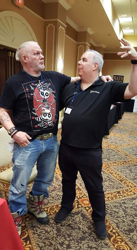 John Cerbone with Raven (Scott Levy)